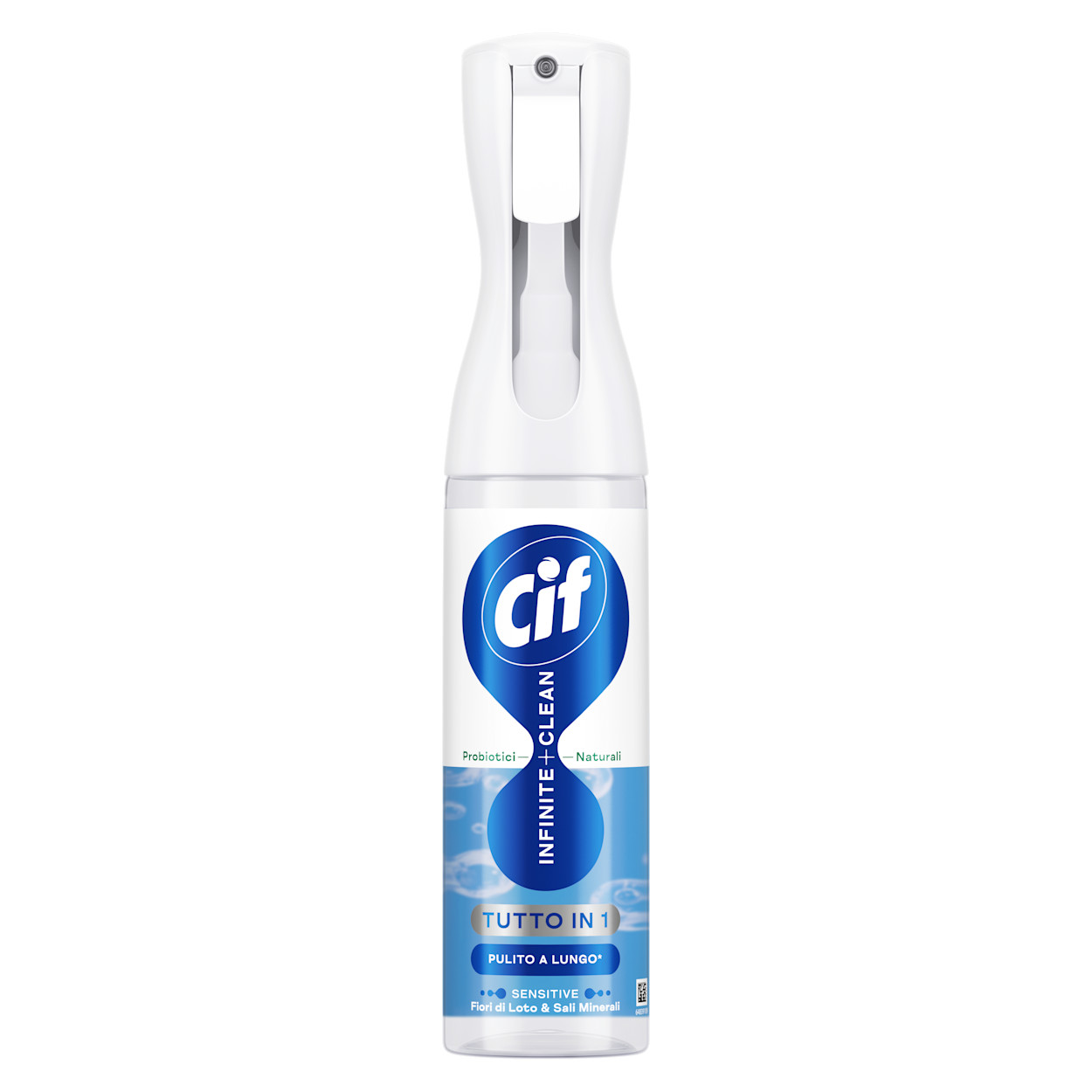 Cif Infinite Clean Sensitive Fiori di Loto e Sali Minerali Spray Tutto in Uno 