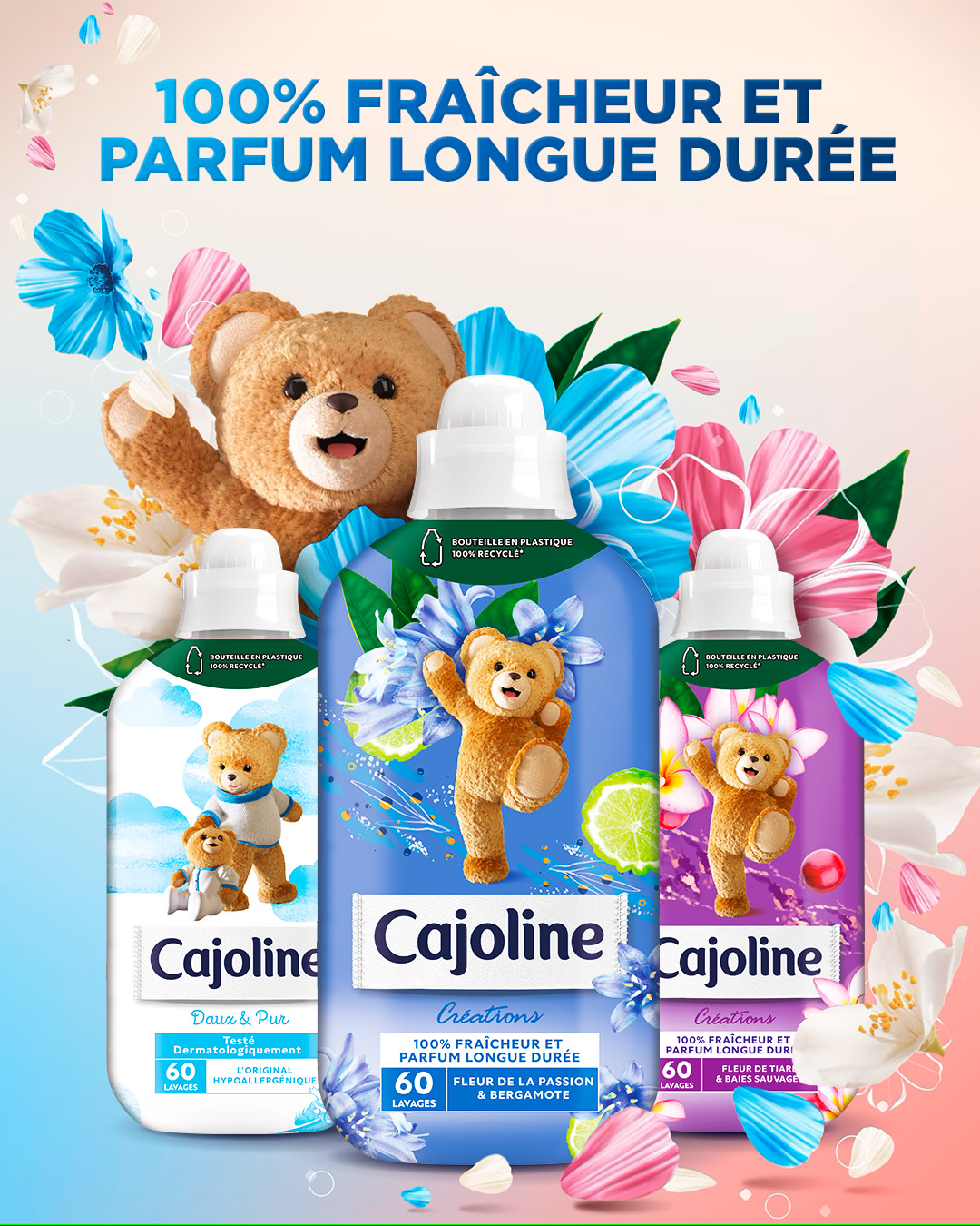 Cajoline, Adoucissant pour linge