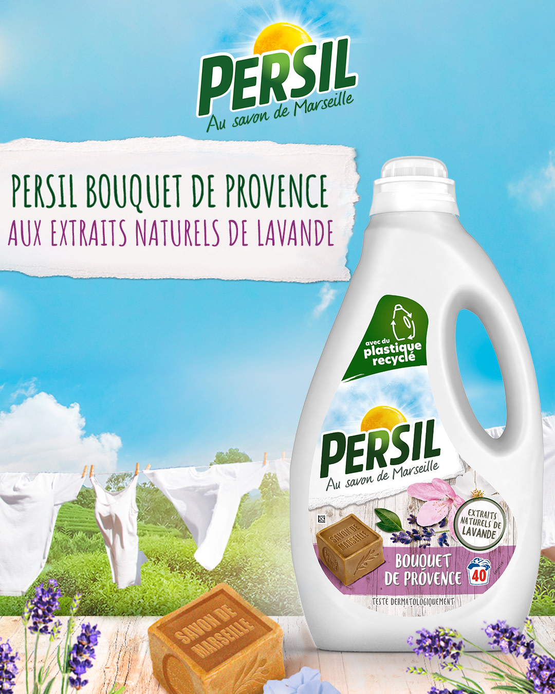 Découvrez l'univers des lessives Persil !